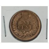 Usa ï¿½ 1908 Indian Head Variety ï¿½ 1-cent F+