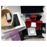 Lg Assortment Of Jewellery Boxes Empty