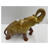 Blue Mountain Pottery Elephant 9.25 " Tall