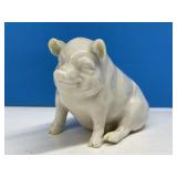 Belleek Pig Figurine