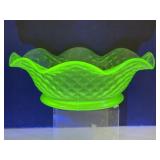 Uranium Glass Bowl