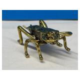 Miniature Brass Statue - Cricket