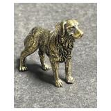 Miniature Brass Statue - Dog