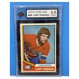 Larry Robinson 1974-75 OPC KSA Graded 6.5