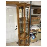 Curios Cabinet, 25x11x71 "