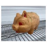 Vintage Plastic Piggy Bank