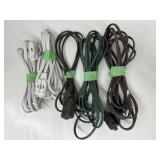 Assorted Small Extension Cords