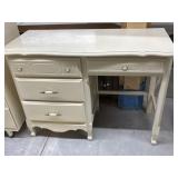 Painted Desk 39.5 x 17.5 x 30 " Tall