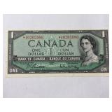 1954 Replacement (*A/A) $1 Banknote