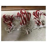 3 Sets of Candy Cane Lights ( 6 per strand )