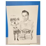 Jean Beliveau Print 14 x 11 "