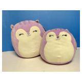 Pair of Squishmallows 10 " & 8 " Sydnee