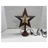 Metal Star Table Light