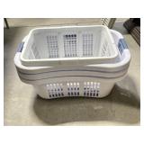 5 Laundry Baskets by Rubbermaid and GSC