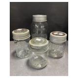 4 Vintage Sealer Jars