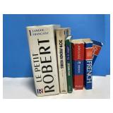 Books - 5 French Language Reference Hardcover &