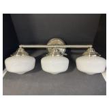 3 Light Vanity Fixture - New House Globe