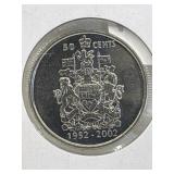 1852-2002 Canadian 50 Cent Coin