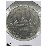 1980 Canadian One Dollar Coin MS-65