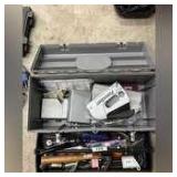 Craftsman toolbox with hammer Allen wrenches stapler tools Craftsman toolbox with hammer Allen wrenches stapler tools