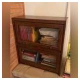 Modern barrister style cabinet, excludes contents
