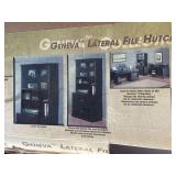 Lateral file hutch