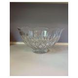 10” Crystal bowl