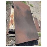 (3) 4’ x 8’ metal plates