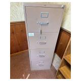 Hon 4 drawer file cabinet