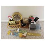 Office Supplies, Baskets, misc