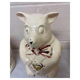 McCoy Bear in Vest cookie jar