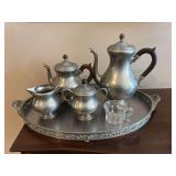 Royal Holland tea set and tray