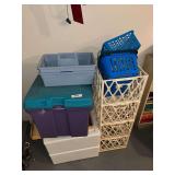 Plastic crates, caddy’s , storage tub