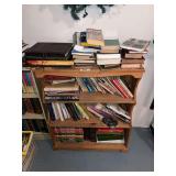 Bookcase w/ books