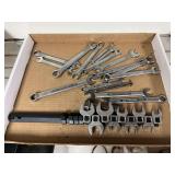 Craftsman metric crows feet, end & combination wrenches