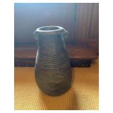 Pottery pot, double handled 13.5”h x 8”d - Philippines