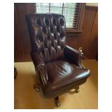 Leather office chair