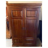 Entertainment cabinet 74”h x 44”w x 27”d