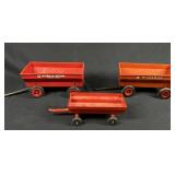 3 McCormick Wagon Trailers