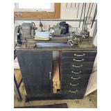 Craftsman? Lathe - Parts & Cabinet