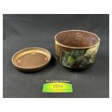 Pottery Craft Planter Pot and Plate