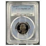 1978-S PCGS PR69 DCAM Quarter