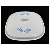 Early Corningware Blue Cornflower Solid Lid