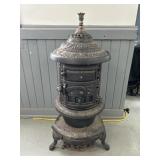 Prairie Oak Dan L.E. Paris Stove Co Antique Cast