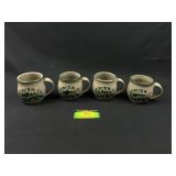 Auburn Illinois Stoneware Mugs