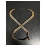 Antique Ice Block Tongs