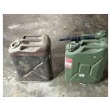 2 Metal Fuel Tanks