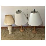 Trio Of Lamps