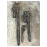 3 Pipe Wrenches