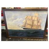 Large Ship Painting